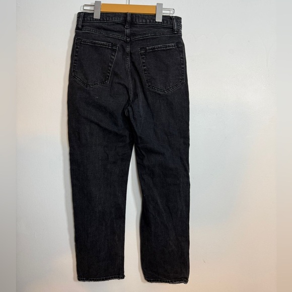 Abercrombie & Fitch Ultra High Rise Ankle Straight Jeans - Size 27 / 4R Curve - Picture 8 of 11